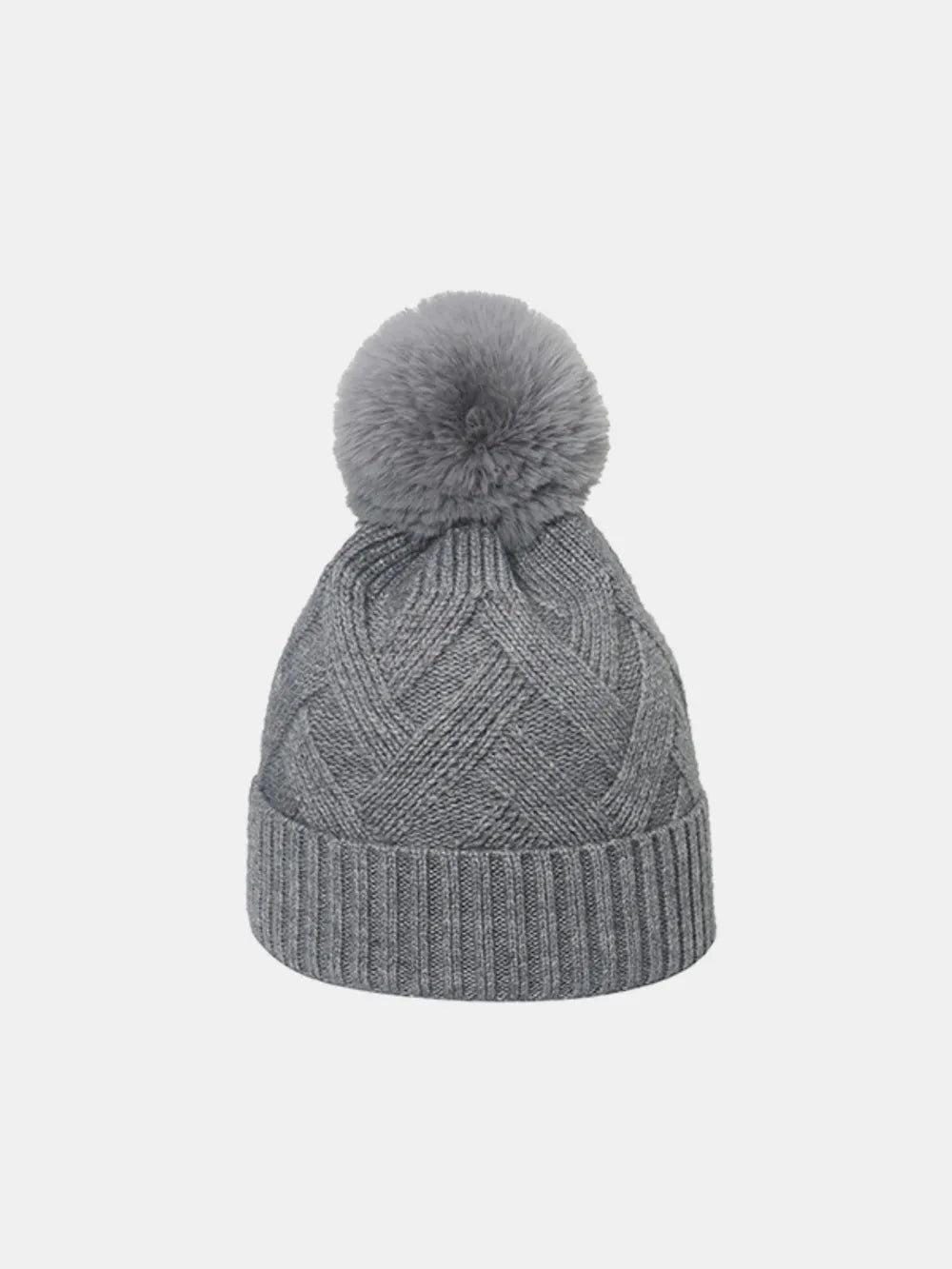 vrouwen beanie grijs