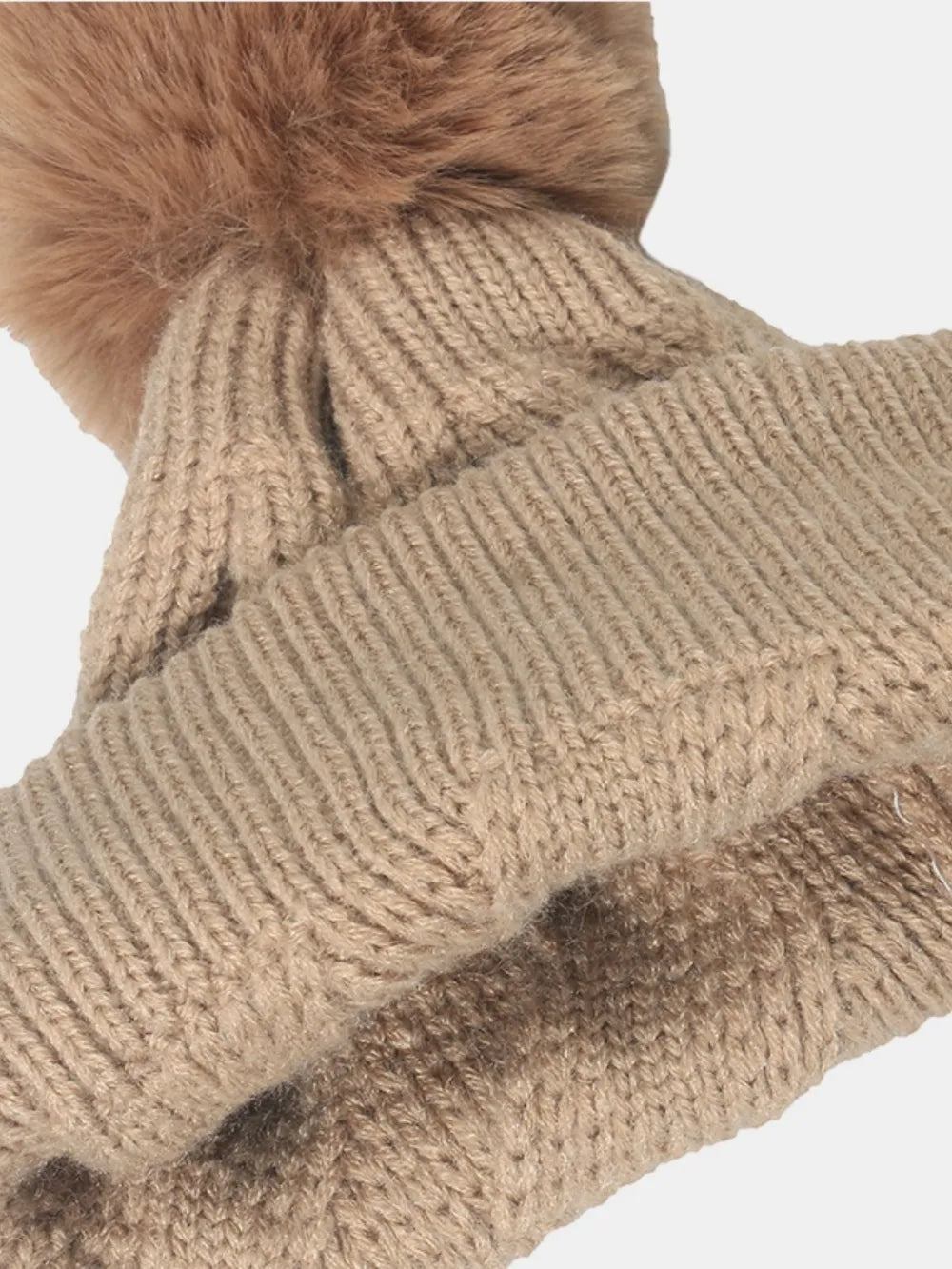 beanie beige voor vrouwen