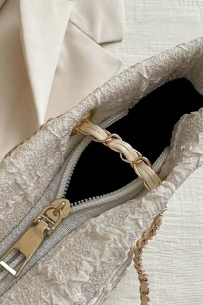 handtas dames wit rits 