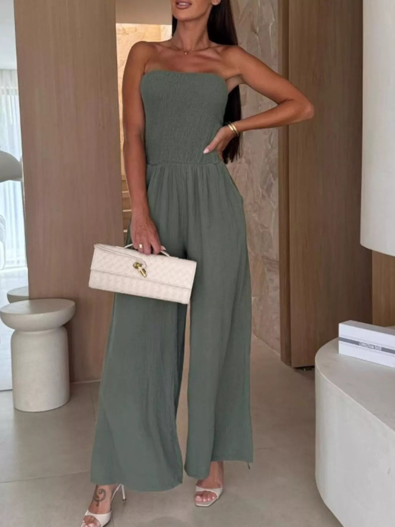 jumpsuit groen