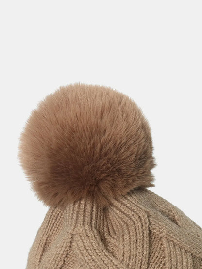 vrouwen beanie beige 