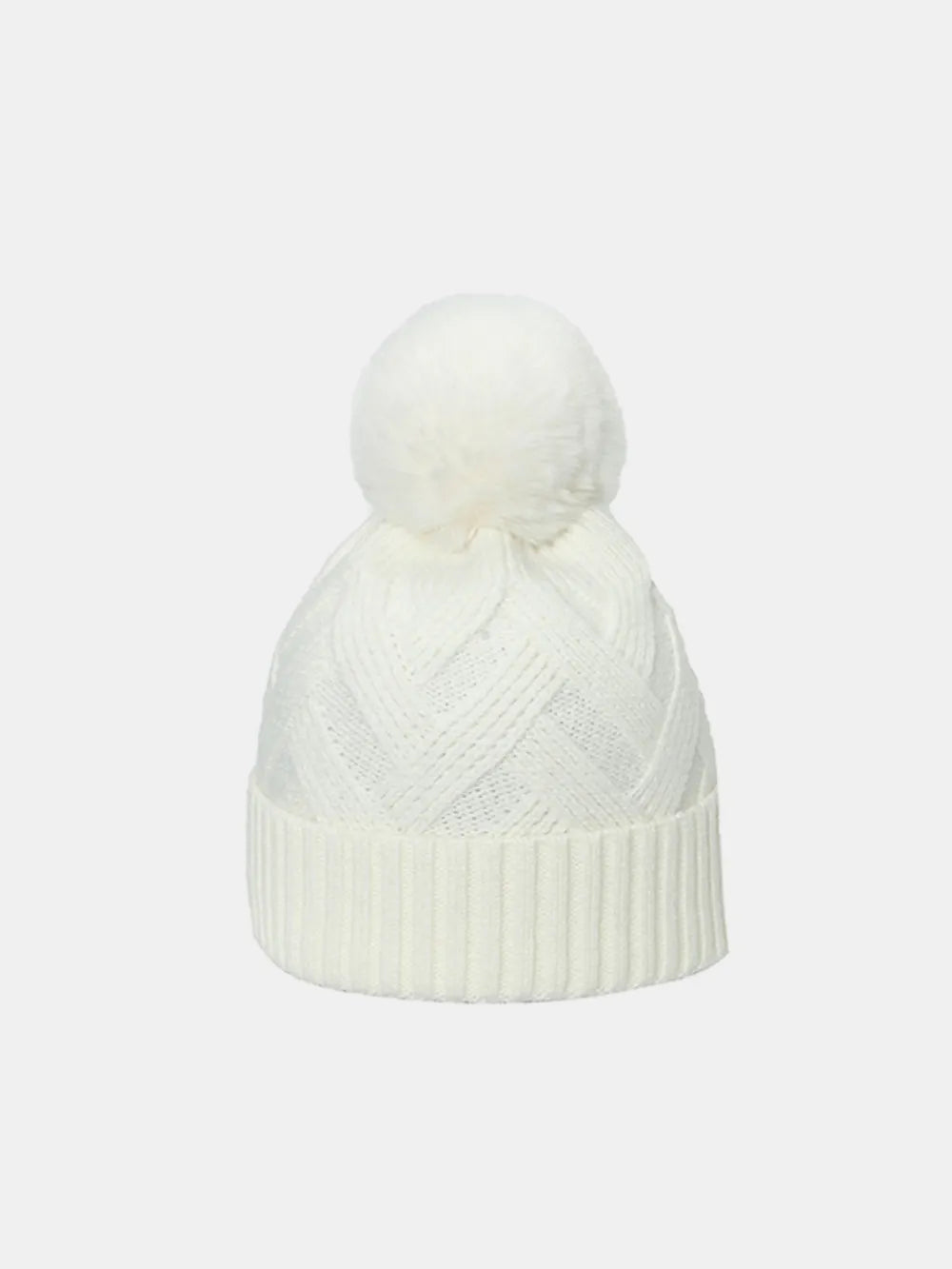 vrouwen beanie wit